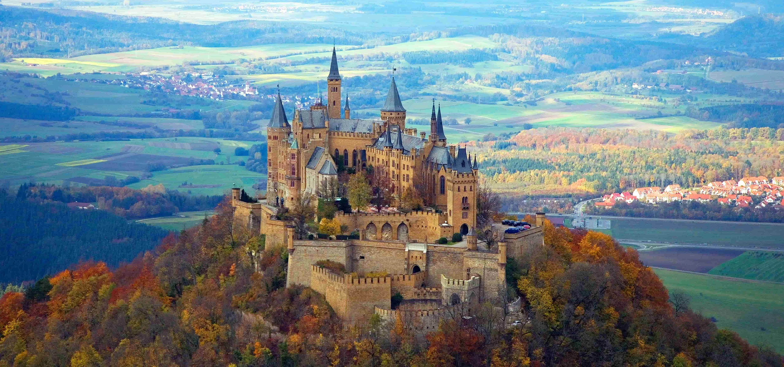 Die Schwäbische Alb-Burg Hohenzollern