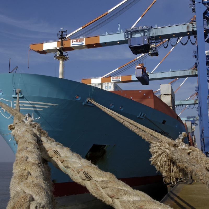 Das North Sea Terminal verbindet Bremerhaven mit mehr als 130 Häfen weltweit und hat sich zu einem der bedeutendsten europäischen Container-Terminals entwickelt