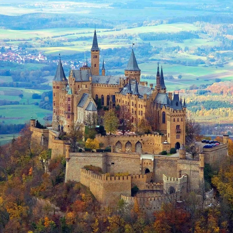 Die Schwäbische Alb_Burg Hohenzollern.