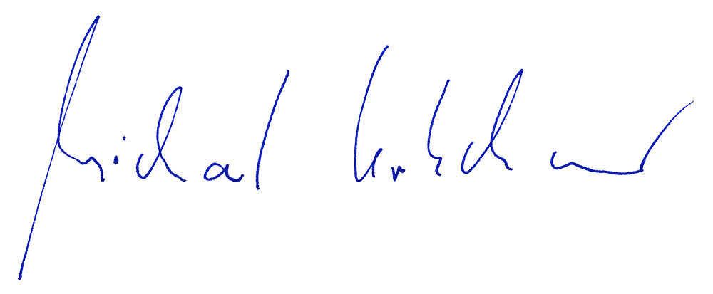 Unterschrift: Michael Kretschmer